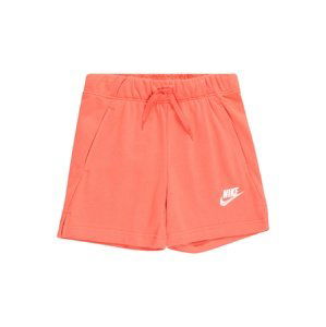 Nike Sportswear Kalhoty  korálová / bílá