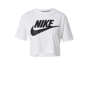 Nike Sportswear Tričko  bílá / černá