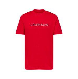 Calvin Klein Performance Funkční tričko  červená třešeň / šedá