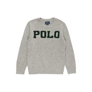 Polo Ralph Lauren Pullover  šedý melír / tmavě zelená