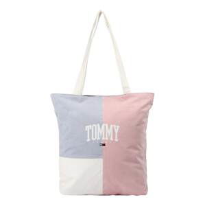 Tommy Jeans Nákupní taška  světle růžová / světlemodrá / bílá