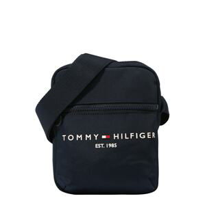 TOMMY HILFIGER Taška přes rameno  bílá / námořnická modř / červená