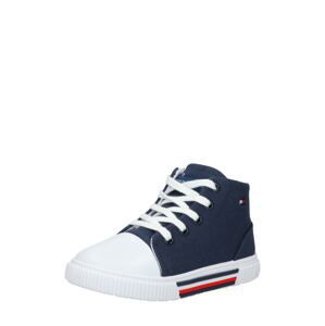 TOMMY HILFIGER Tenisky  modrá / bílá