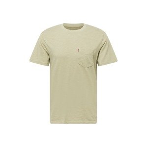 LEVI'S Tričko 'SS CLASSIC POCKET'  khaki