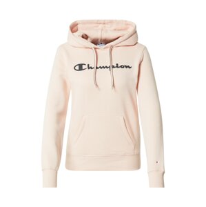 Champion Authentic Athletic Apparel Mikina  pastelově růžová / černá