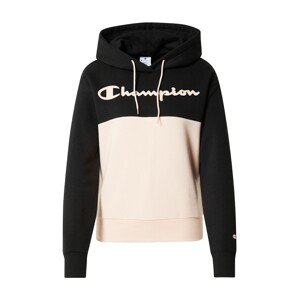 Champion Authentic Athletic Apparel Mikina  černá / růžová / bílá