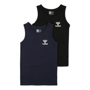 Hummel Funkční tričko 'NOLAN'  námořnická modř / černá / bílá