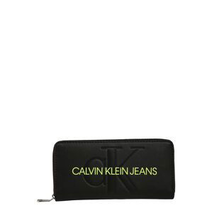 Calvin Klein Jeans Peněženka  černá / kiwi