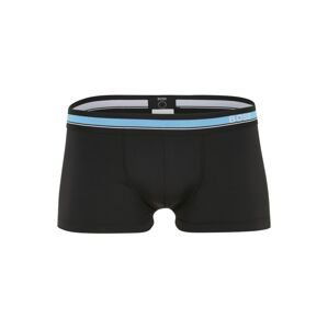 BOSS Casual Boxershorts  černá / světlemodrá / bílá