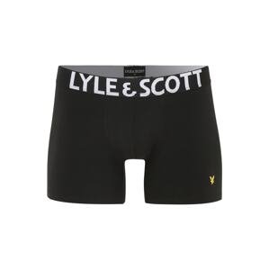 Lyle & Scott Boxerky 'DANIEL'  černá / bílá