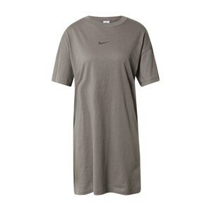 Nike Sportswear Šaty  šedá / kámen