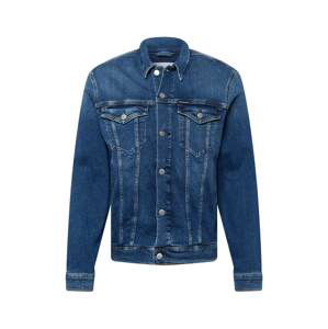 Calvin Klein Jeans Přechodná bunda  modrá džínovina