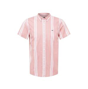 HOLLISTER Košile  růžová / bílá