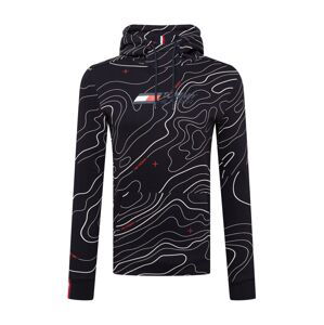 Tommy Sport Sportovní mikina 'AOP HOODY'  tmavě modrá