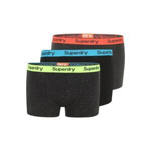 Superdry Boxerky  grafitová / černá / žlutá / korálová / modrá