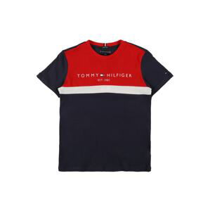 TOMMY HILFIGER Shirt  námořnická modř / bílá / červená