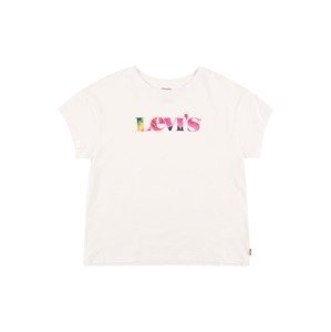 LEVI'S Tričko  bílá / pink / fialová