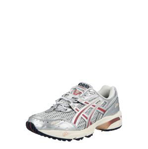 ASICS SportStyle Tenisky  šedá / bílá / červená