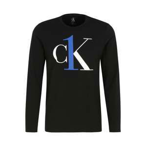 Calvin Klein Underwear Tričko  nebeská modř / černá / bílá