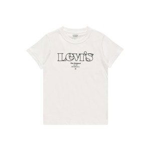 LEVI'S Tričko  offwhite / černá