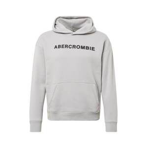 Abercrombie & Fitch Mikina  světle šedá / černá