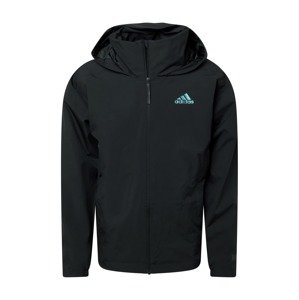 ADIDAS SPORTSWEAR Sportovní bunda 'Traveer'  aqua modrá / černá