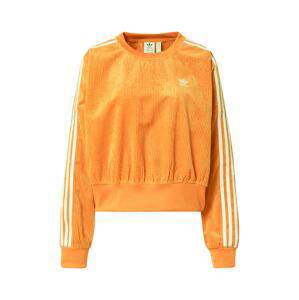 ADIDAS ORIGINALS Mikina  oranžová / bílá