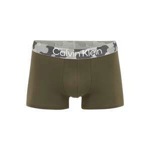 Calvin Klein Underwear Boxerky  khaki / bílá / světle šedá / tmavě šedá