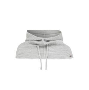 TOMMY HILFIGER Šála 'ESSENTIAL KNIT HOODED SNOOD'  světle šedá