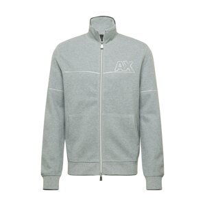 ARMANI EXCHANGE Mikina s kapucí  šedá