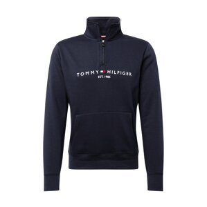 TOMMY HILFIGER Mikina  námořnická modř / červená / bílá