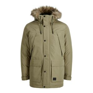 JACK & JONES Zimní parka  tmavě béžová