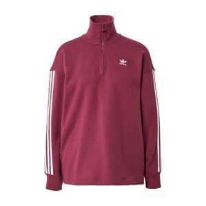 ADIDAS ORIGINALS Mikina  červená / bílá