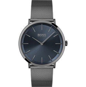 BOSS Black Analogové hodinky  stříbrná