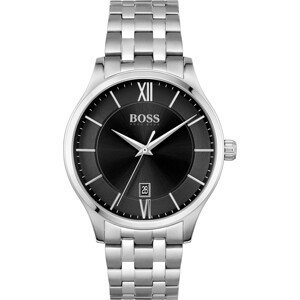 BOSS Black Analogové hodinky  černá / stříbrná