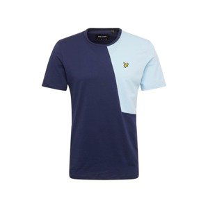 Lyle & Scott Tričko  námořnická modř / světlemodrá