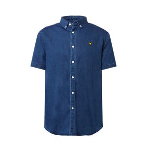 Lyle & Scott Košile  modrá džínovina / zlatě žlutá / černá