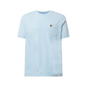 Lyle & Scott Tričko  světlemodrá / zlatě žlutá / černá