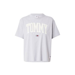 Tommy Jeans Tričko  námořnická modř / lenvandulová / červená / bílá