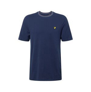 Lyle & Scott Tričko  námořnická modř / bílá / žlutá / červená