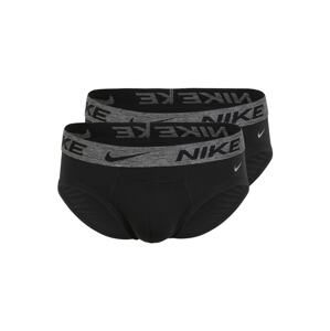 NIKE Sportovní spodní prádlo  černá / šedý melír / šedá