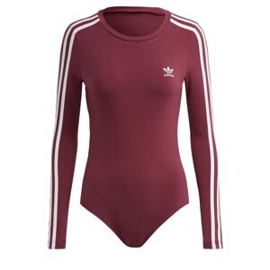 ADIDAS ORIGINALS Tričkové body  vínově červená / bílá