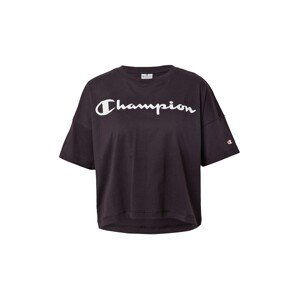 Champion Authentic Athletic Apparel Tričko  černá / bílá