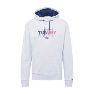 Tommy Jeans Mikina  námořnická modř / červená / bílá / světle šedá