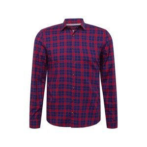 OLYMP Košile 'Level 5'  červená / námořnická modř