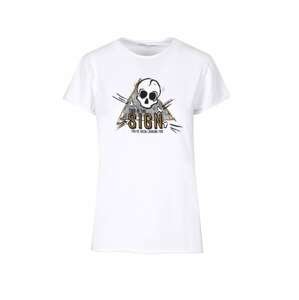 Scalpers T-Shirt 'Sign'  bílá / černá
