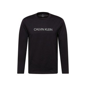 Calvin Klein Performance Funkční tričko  černá / bílá