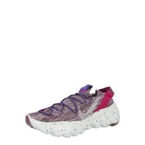 Nike Sportswear Tenisky 'Space Hippie 04'  švestková / pink / bílá / tmavě modrá