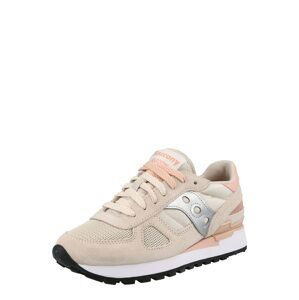 saucony Tenisky 'Shadow'  světle béžová / stříbrná / broskvová