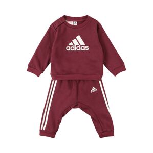 ADIDAS PERFORMANCE Sportanzug  bílá / tmavě červená